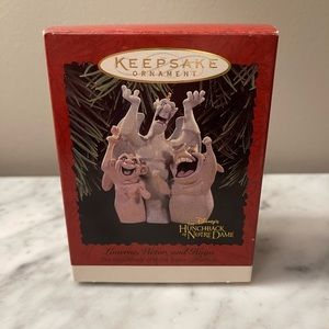 Hallmark Keepsake Hunchback of Notre Dame ornament gargoyles